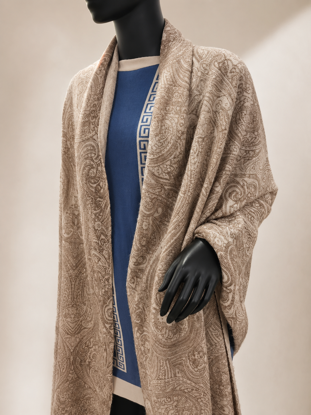 The Alxa Grand Heritage Paisley Wrap